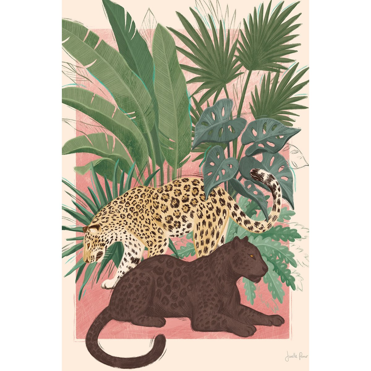 Tableau Panthers tableau alu dibond, HEXOA