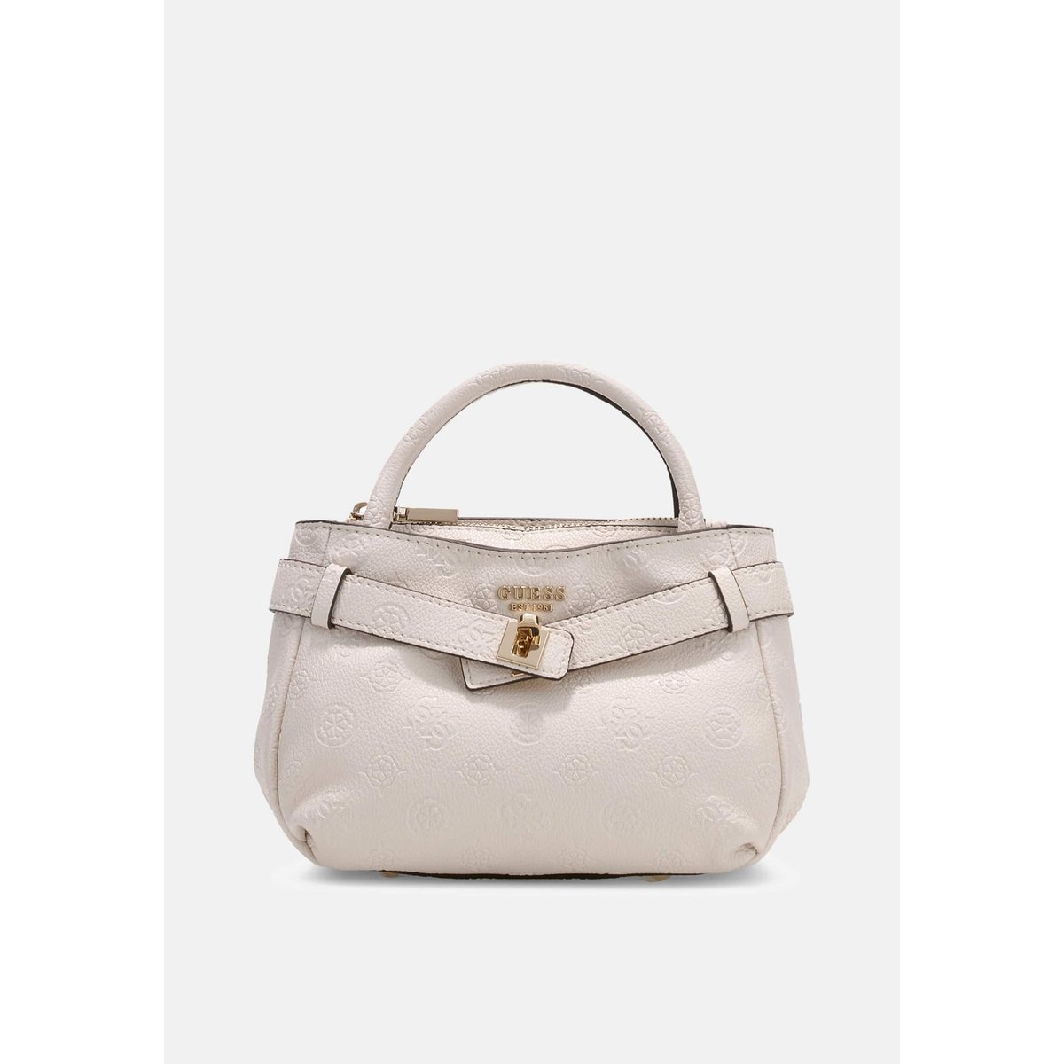 Sac Bandoulière Avec Logo Ella gris clair, GUESS