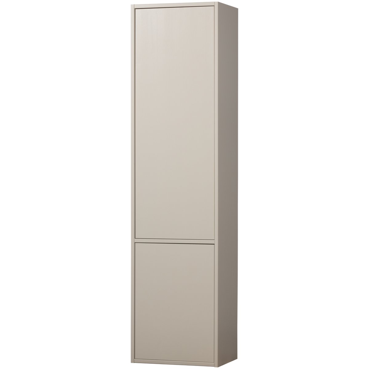 Armoire de rangement étroite en pin MEGGY dust, WOOOD