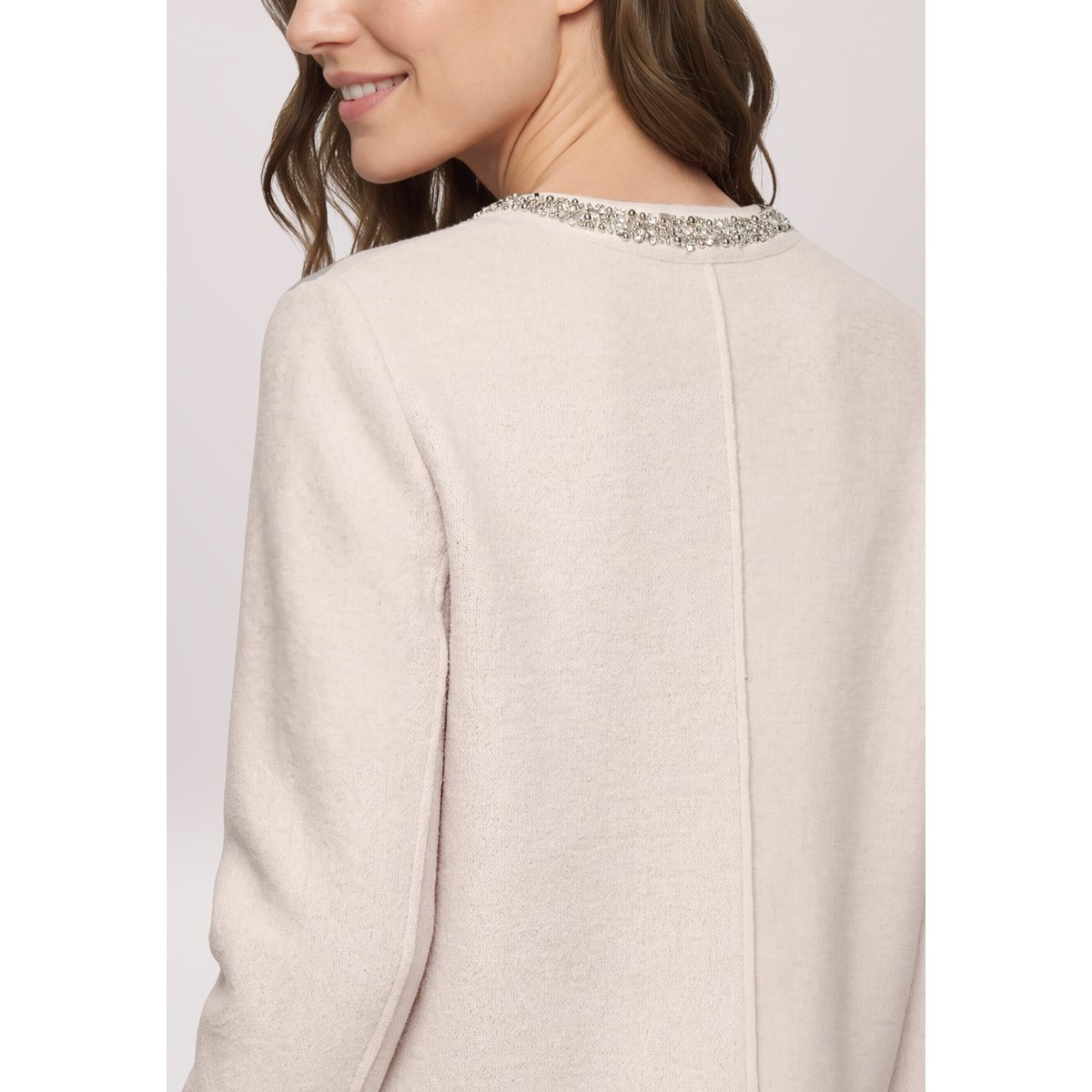 Veste blazer à poches plaquées chateau gray, BETTY BARCLAY