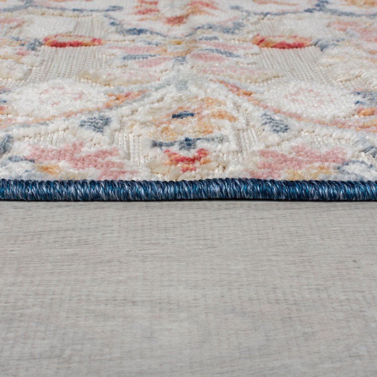 Tapis extérieur de couloir MABEL bleu, FLAIR RUGS