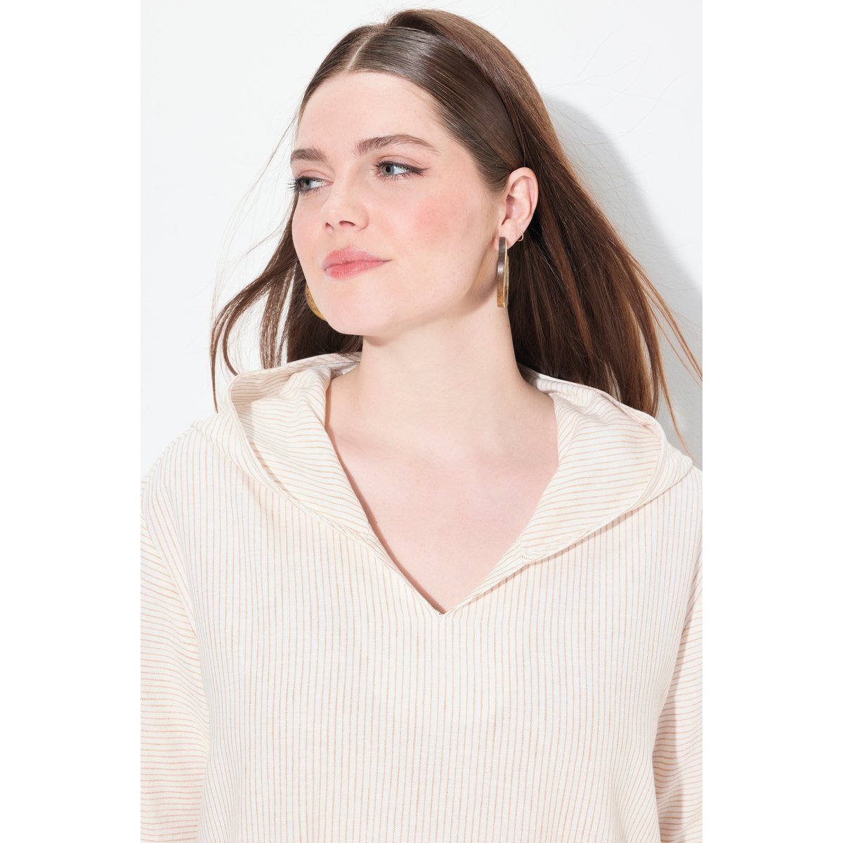 Tunique chemisier blanc perle, ULLA POPKEN