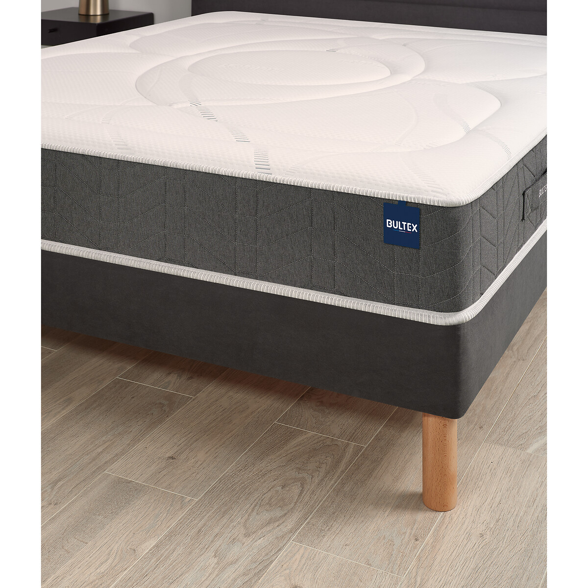 Recovery BULTEX® schuimmatras, 24 cm wit/smoked grijs, BULTEX