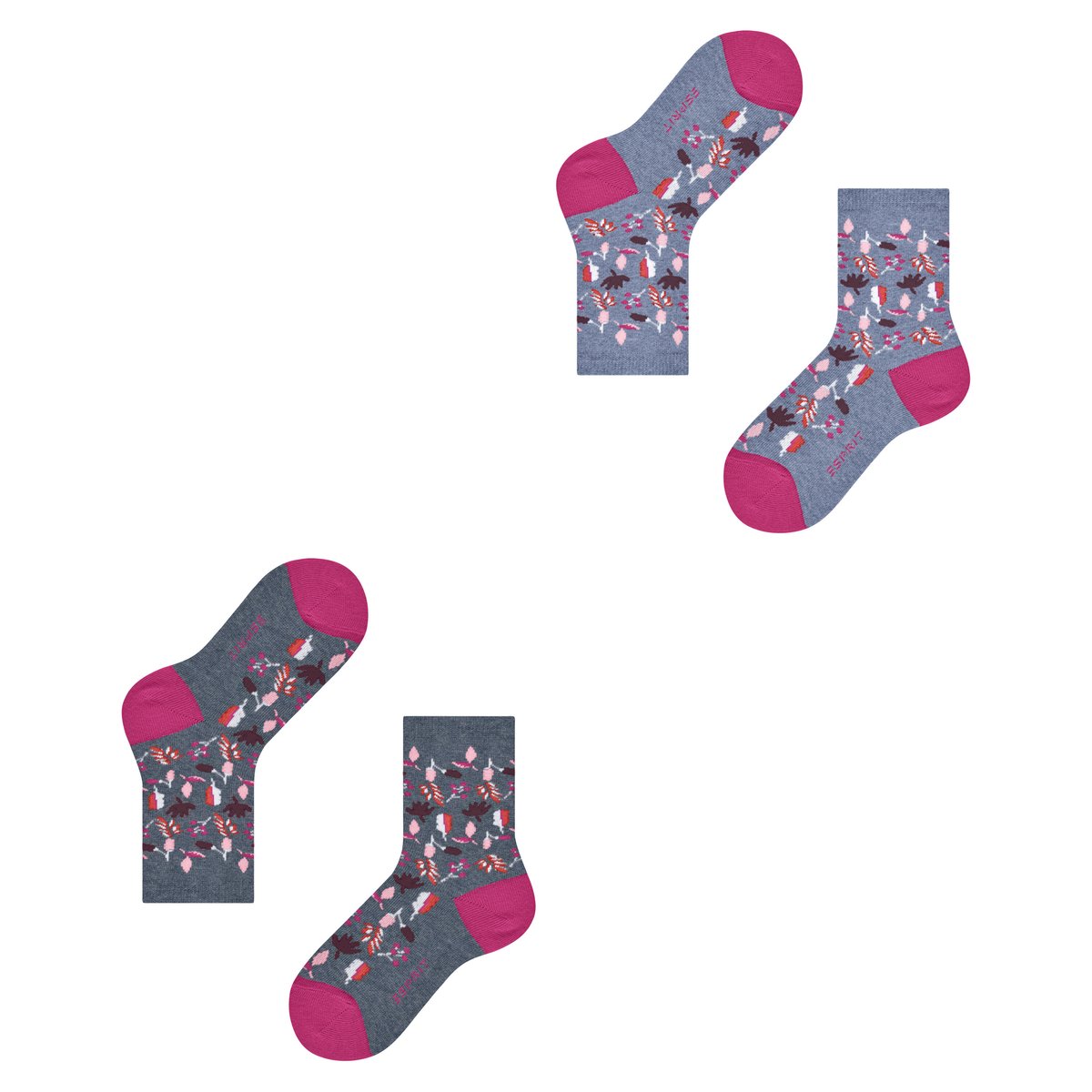 Chaussettes Woodland 2-Pack Opaque coloré, ESPRIT