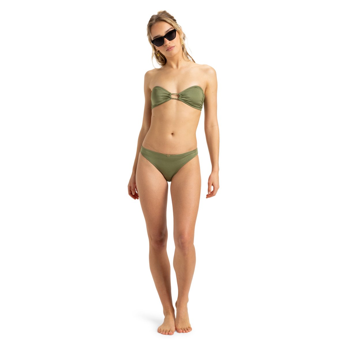 Bas de maillot de bain classique BRILHO. vert loden green, ROXY