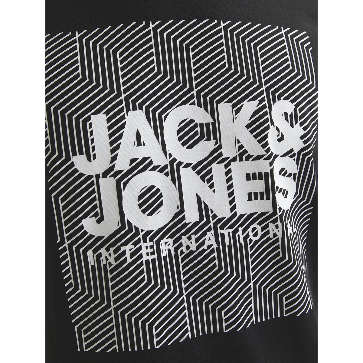 T-Shirt noire - black, JACK & JONES