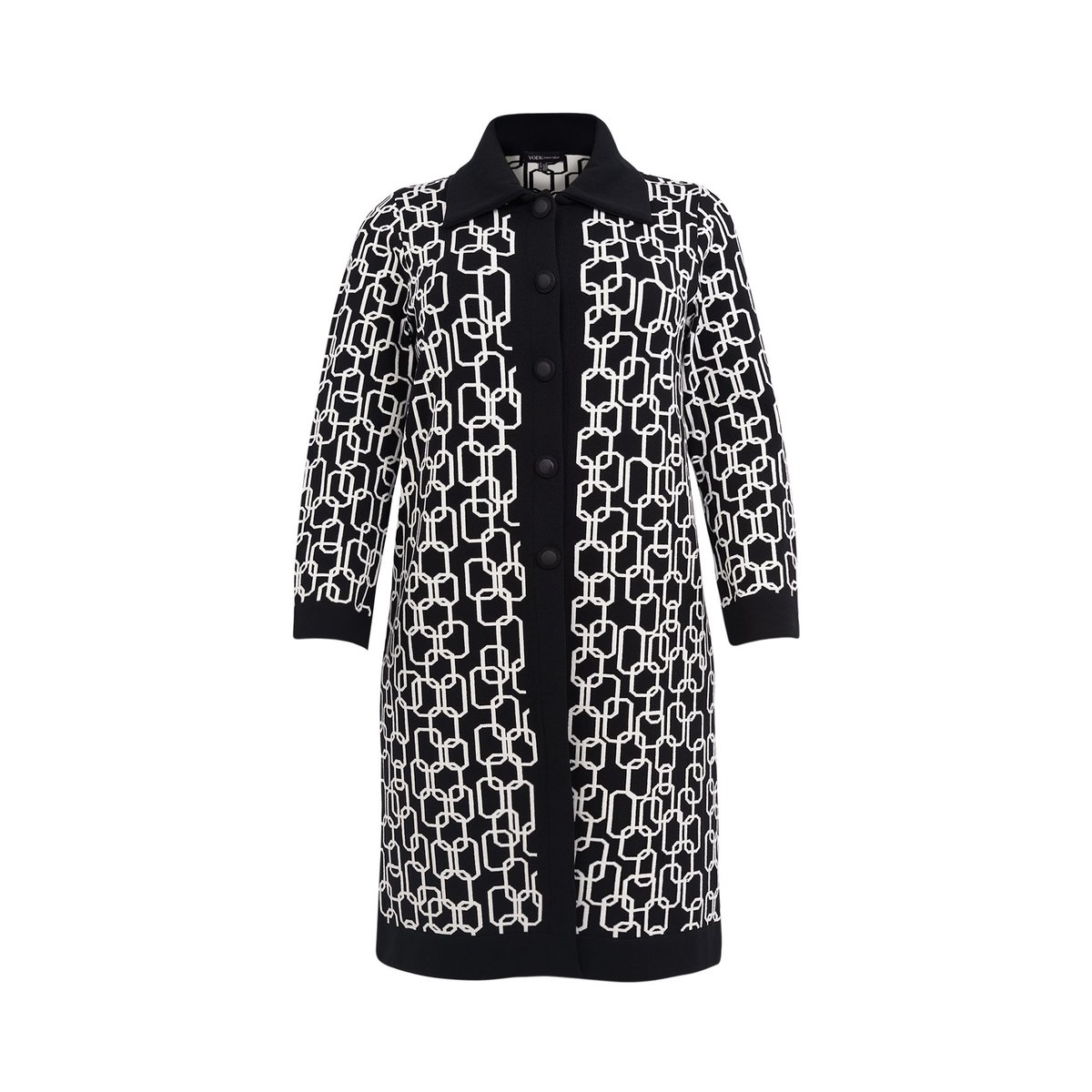 Cardigan avec manches longues noir, YOEK