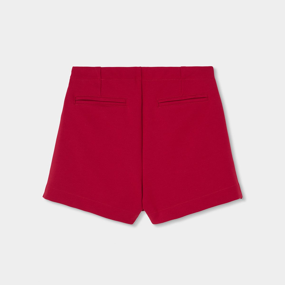 Jupe-culotte en maille grenat, BOBOLI