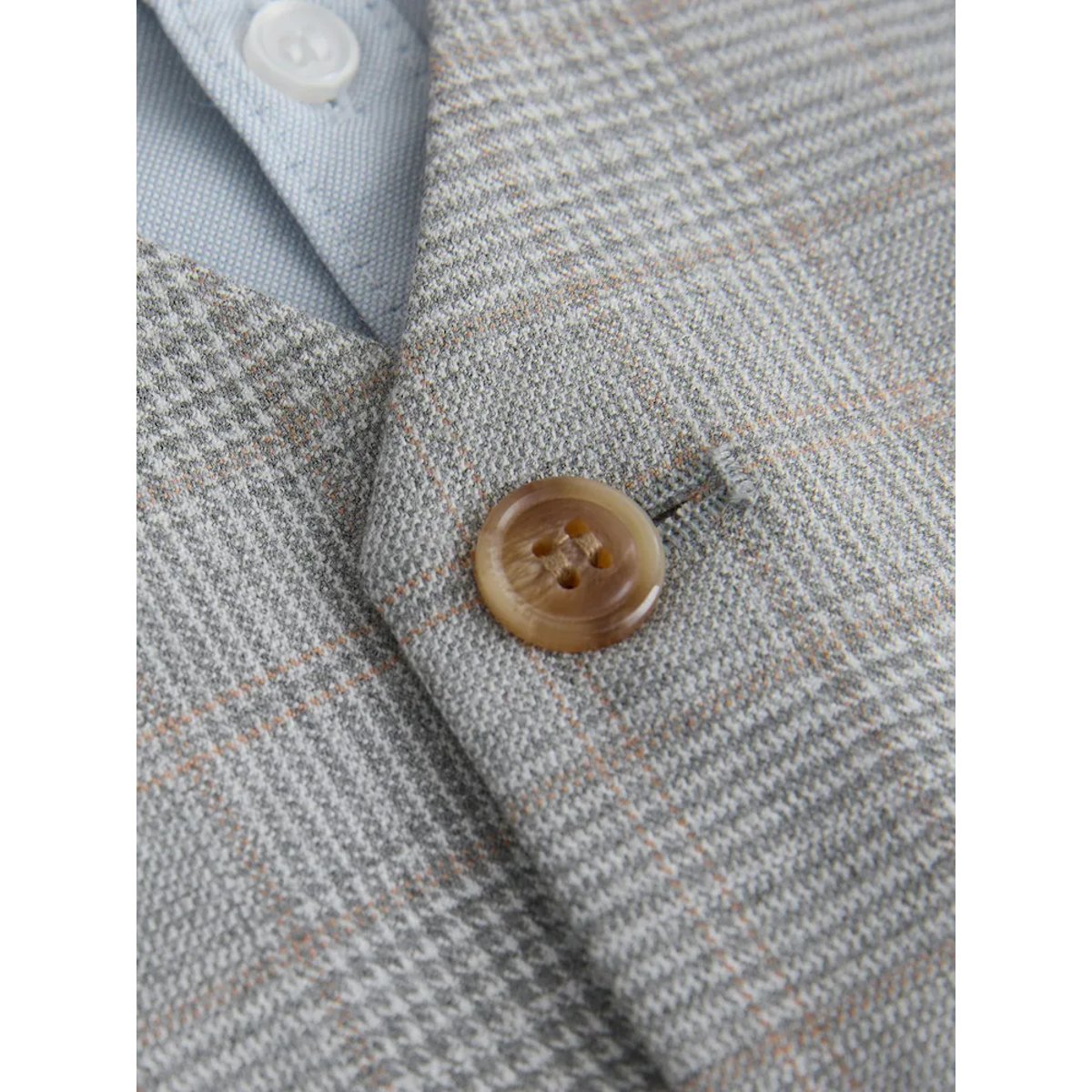 Ensemble gilet, chemise et nœud papillon gris à carreaux, NEXT