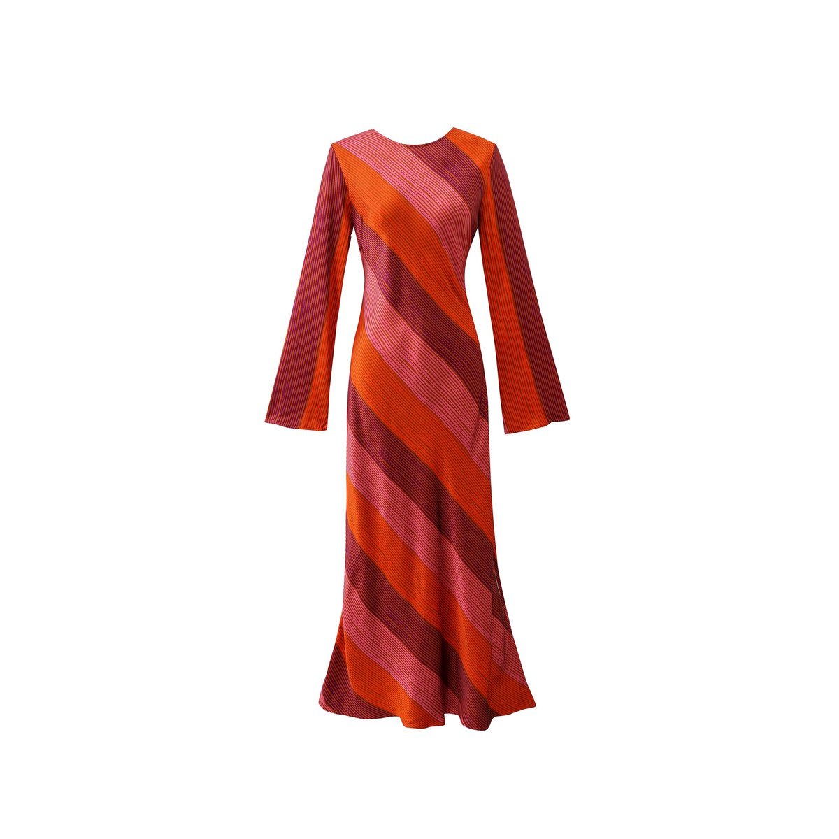 Robe longue LABELLE rayures, FRNCH