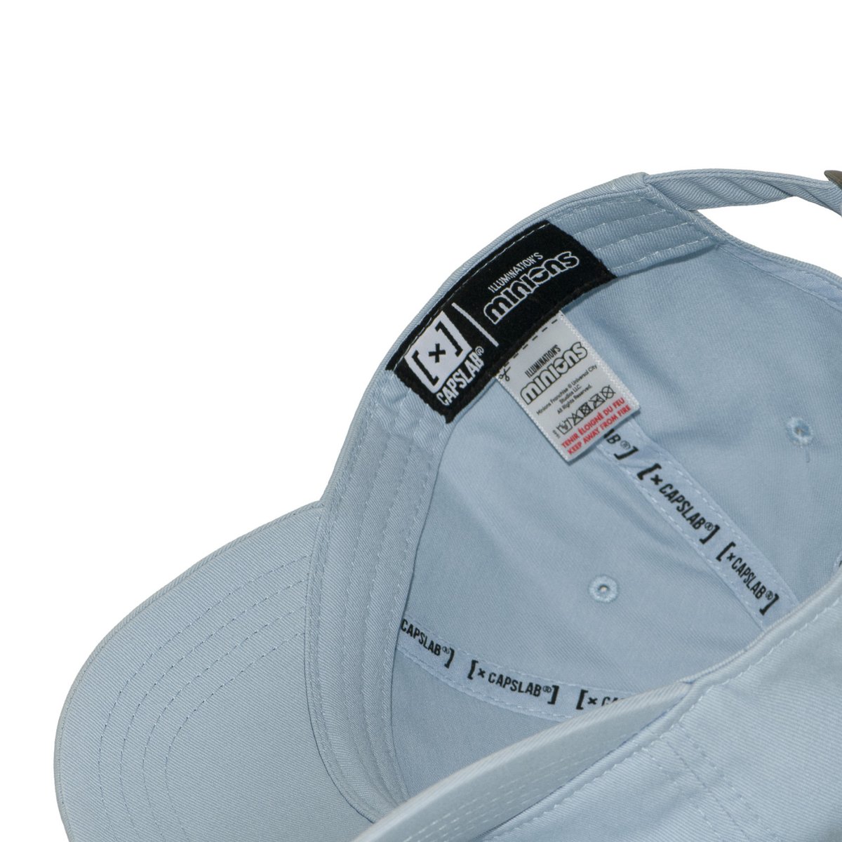 Casquette dad cap Les minions bleu/jaune/orange, CAPSLAB