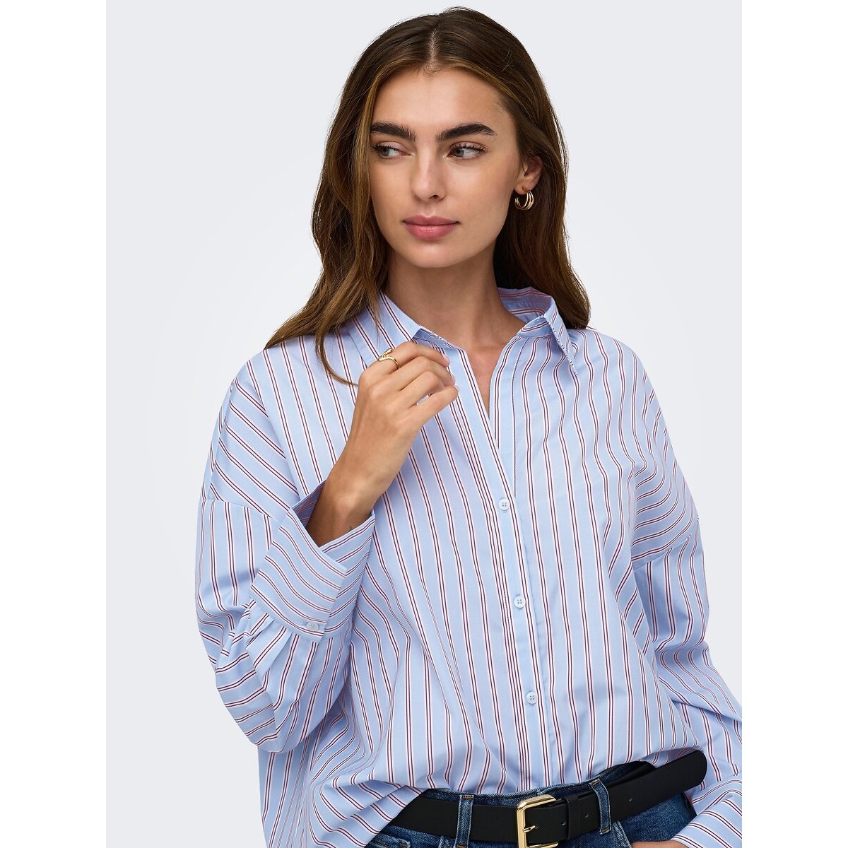 Striped Blouse blue stripes, ONLY