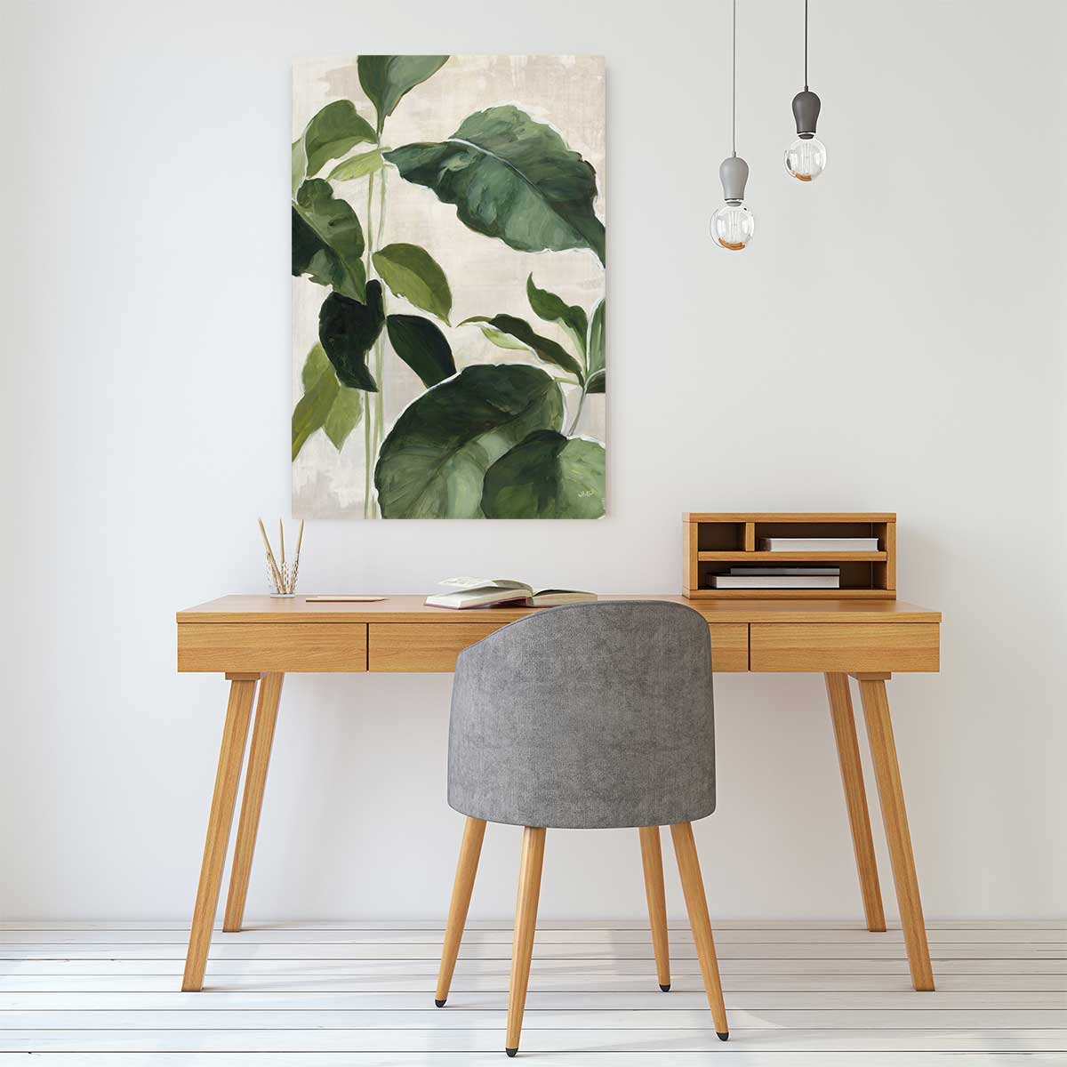 Tableau Aquarelle botanique tableau alu dibond, HEXOA