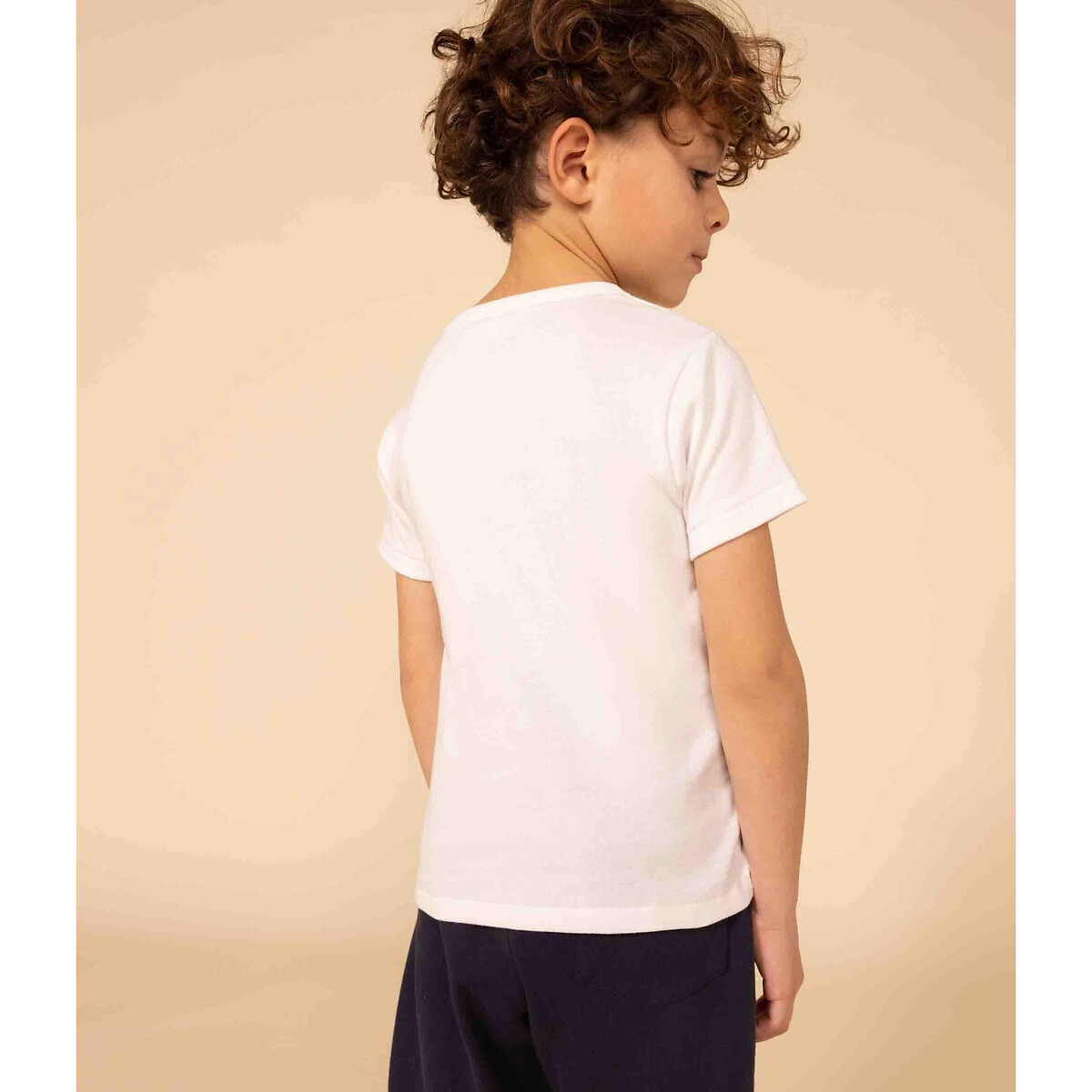 Lote de 2 camisolas interiores branco, PETIT BATEAU