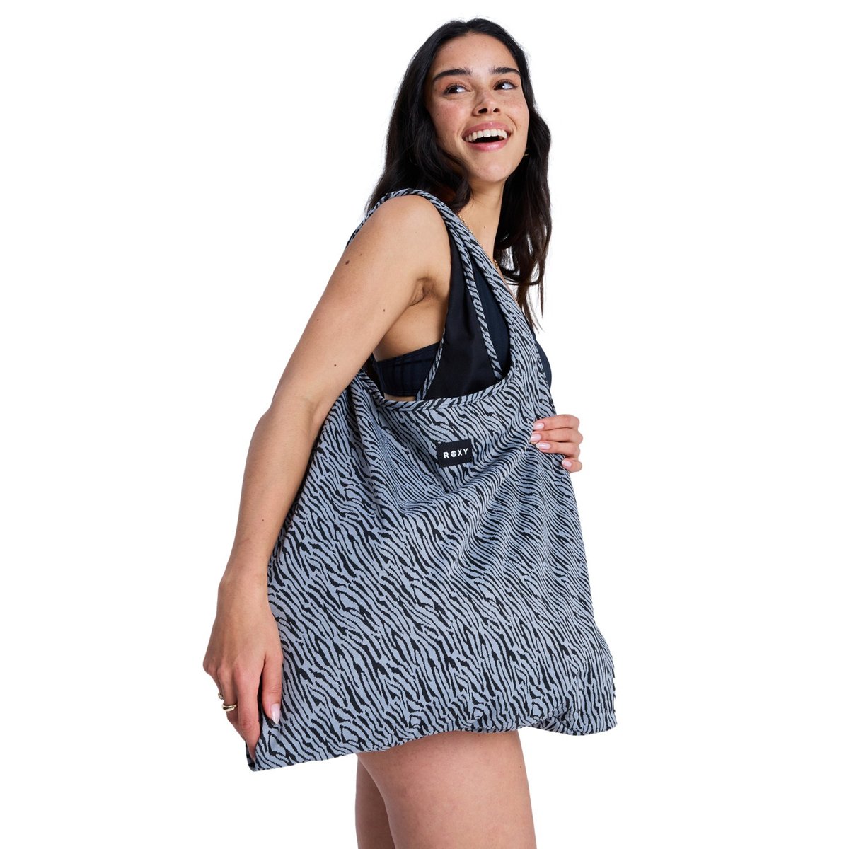 Tote bag URBAN PARTY. noir anthracite, ROXY