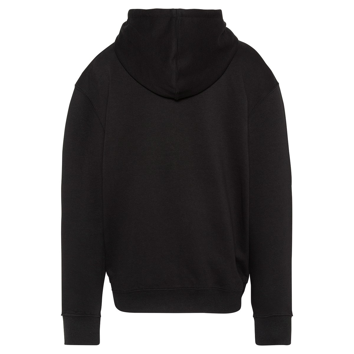 Sweatshirt zippé à capuche noir, SCHOTT