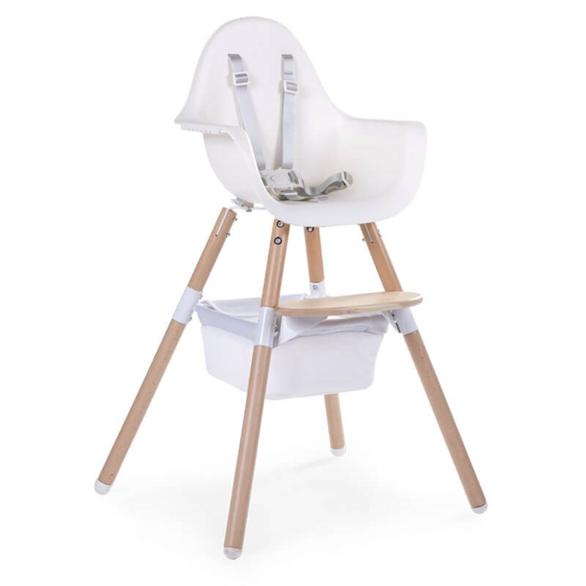 Accessoire panier pour chaise haute blanc, CHILDHOME