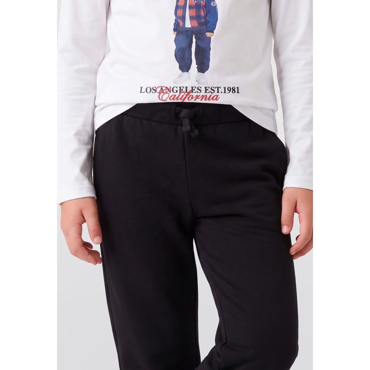 Joggers Coupe Classique noir, GUESS KIDS