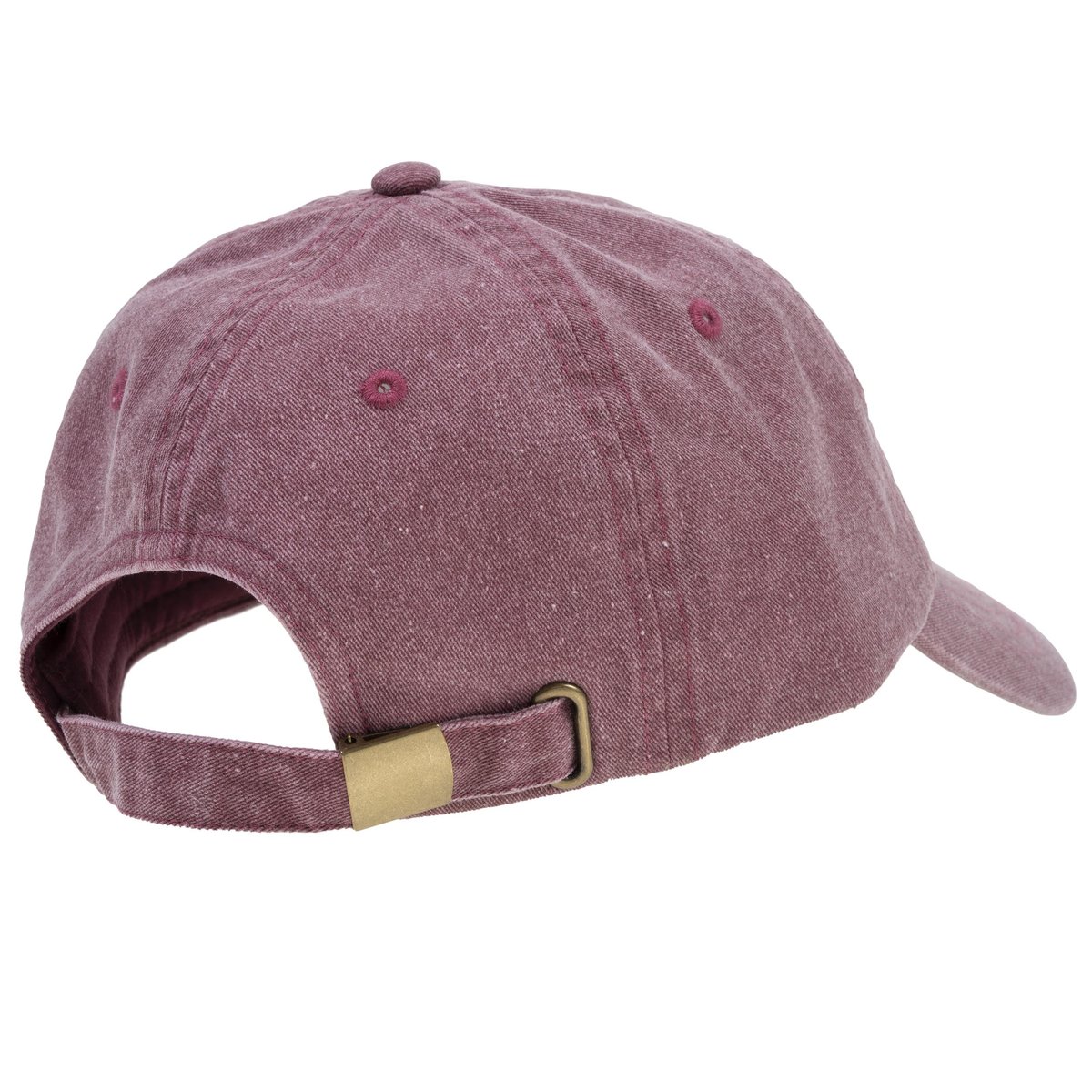 Casquette 100% coton, ajustable facilement, 57 à 59 cm, unisexe rouge bordeaux, ISOTONER