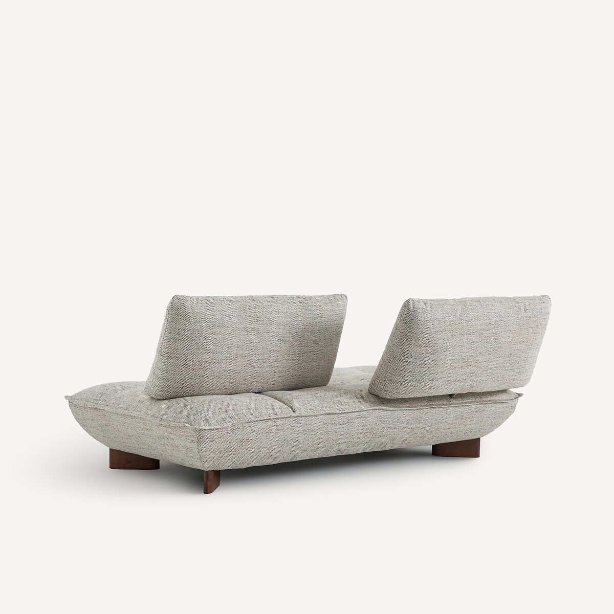 Modulaire bank met visgraatmotief, Kaori. linnen, AM.PM