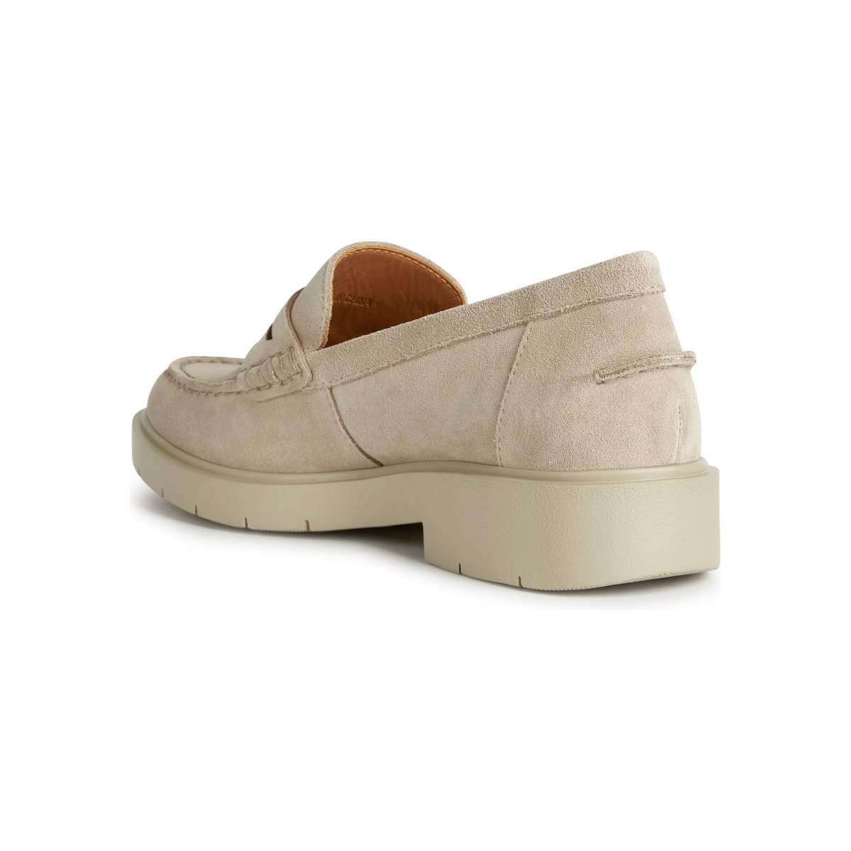 Mocassins respirants en cuir Spherica EC1 beige, GEOX
