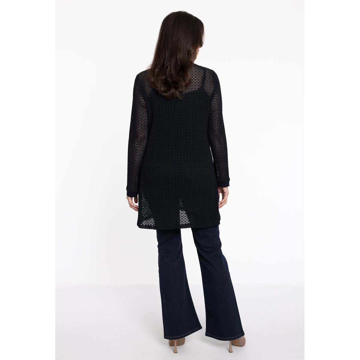 Chemise en dentelle bleu, YOEK