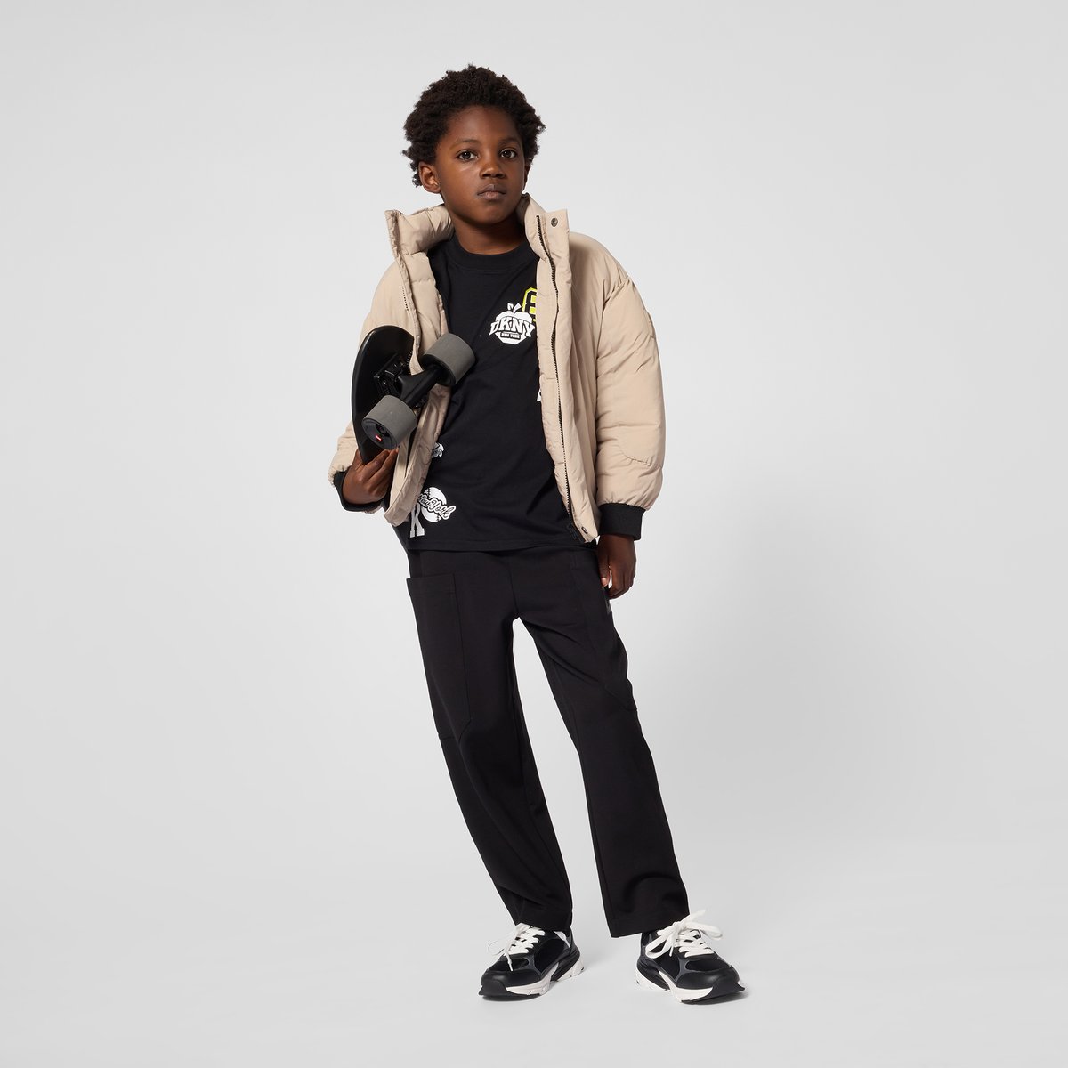 Tee-shirt manches courtes black, DKNY