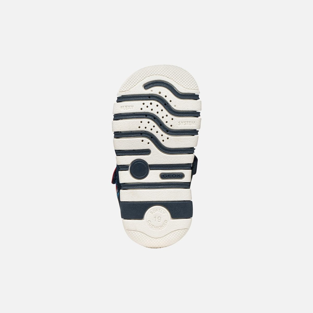 Sandales B SANDAL IUPIDOO bleu marine/rouge, GEOX