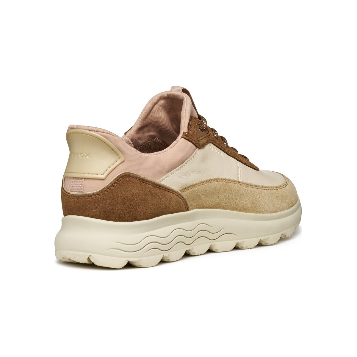 Baskets D SPHERICA PLUS beige/marron, GEOX