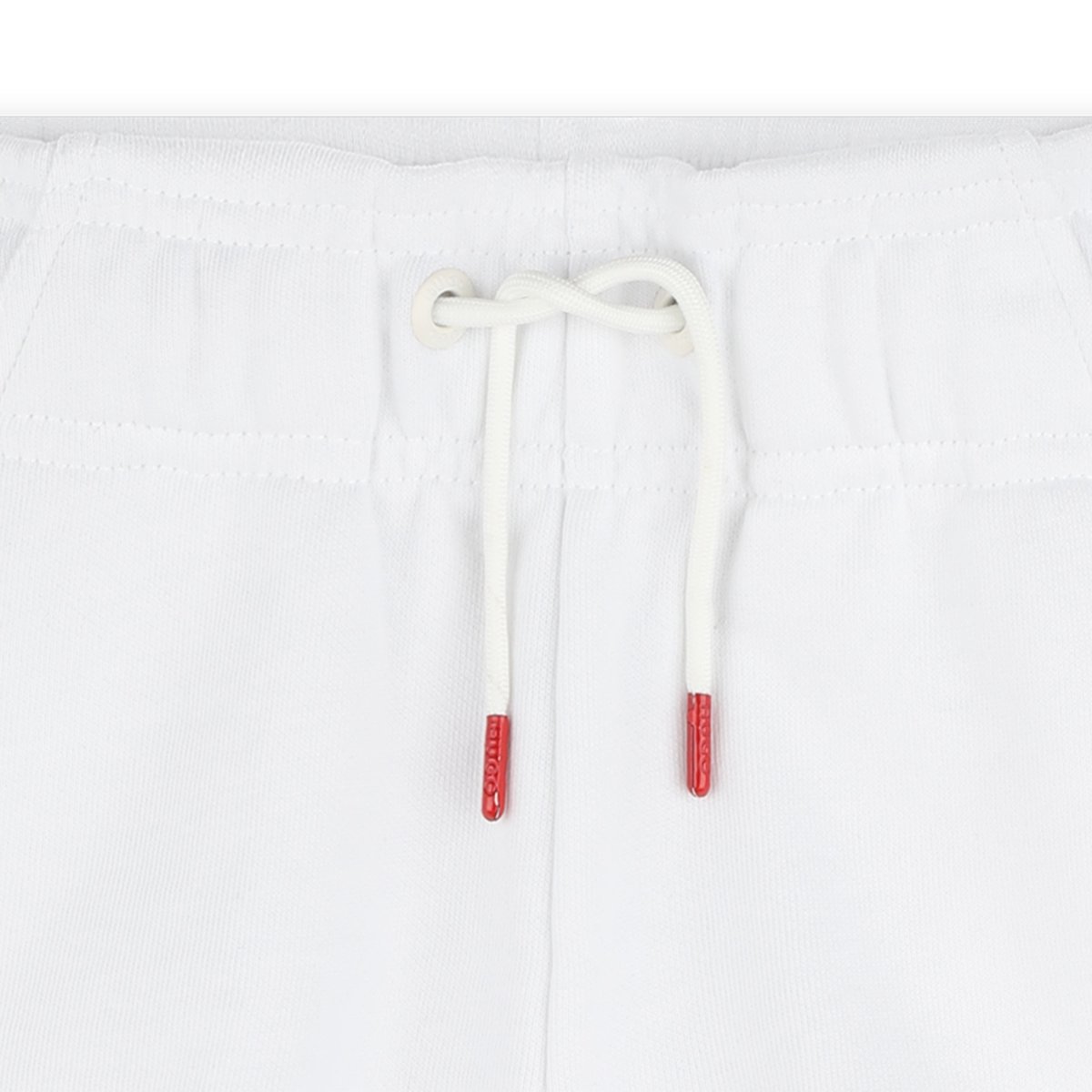 Short large en molleton blanc, HUGO KIDSWEAR