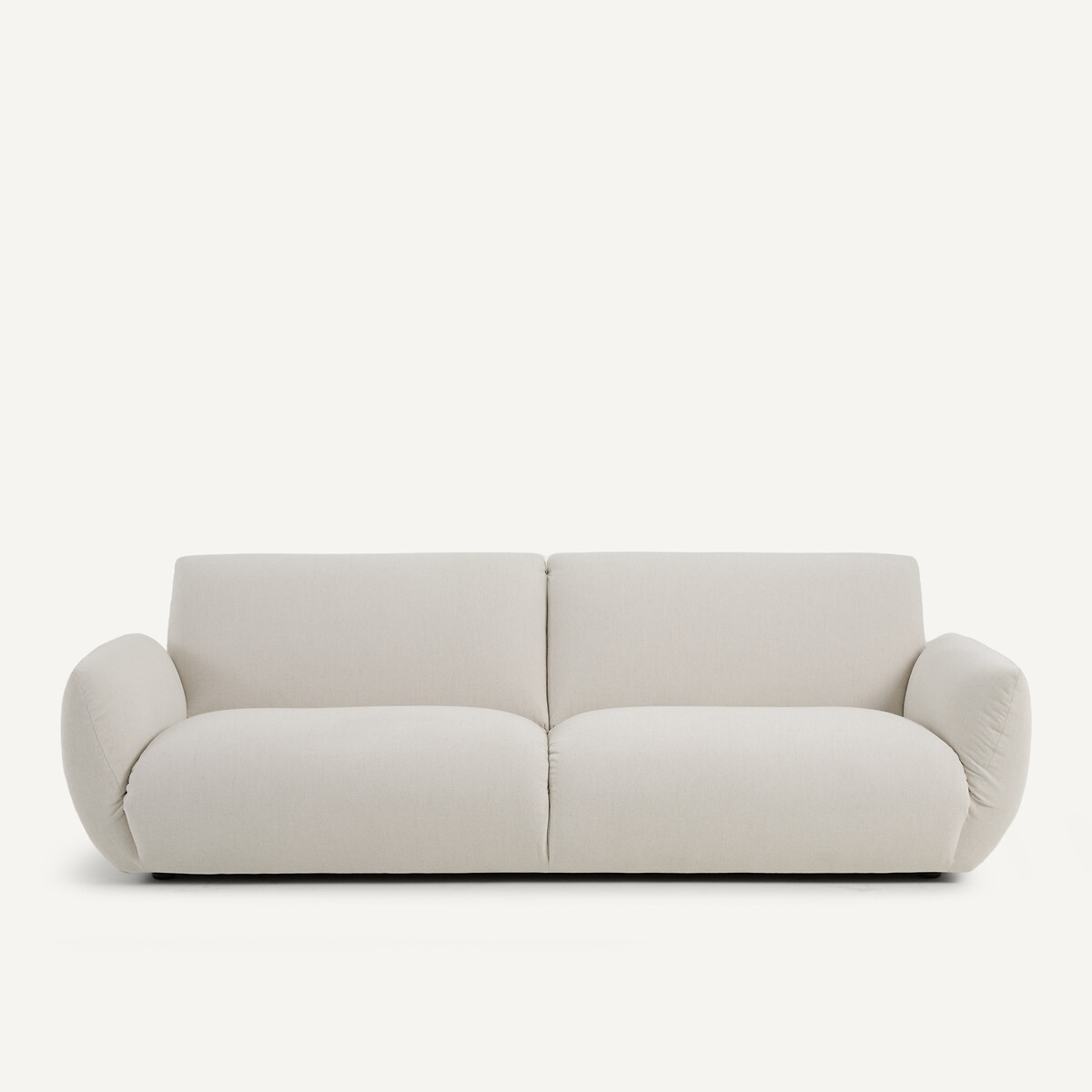 3- oder 4-Sitzer-Sofa, aus meliertem Leinen, SPOGANO elfenbein, AM.PM