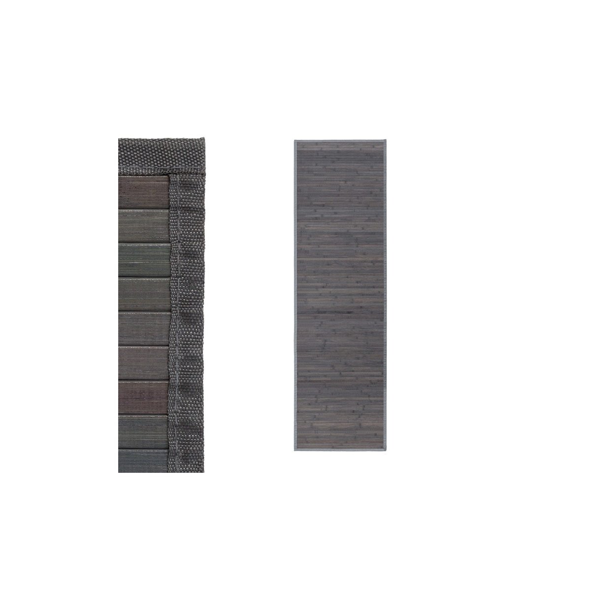 Tapis de Couloir Bambou Gris - 60x200cm gris, WADIGA