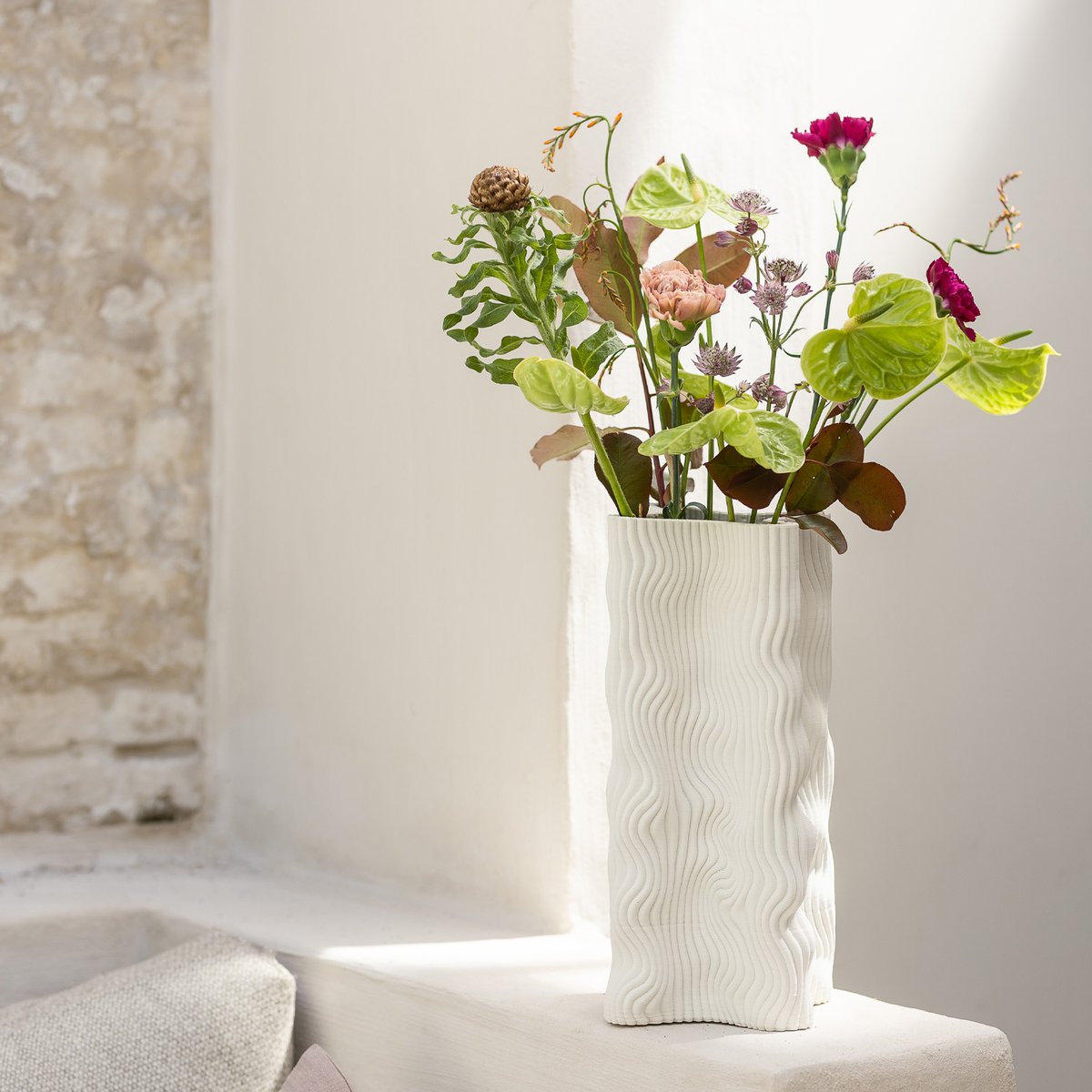 Vase VEA blanc, SP COLLECTION
