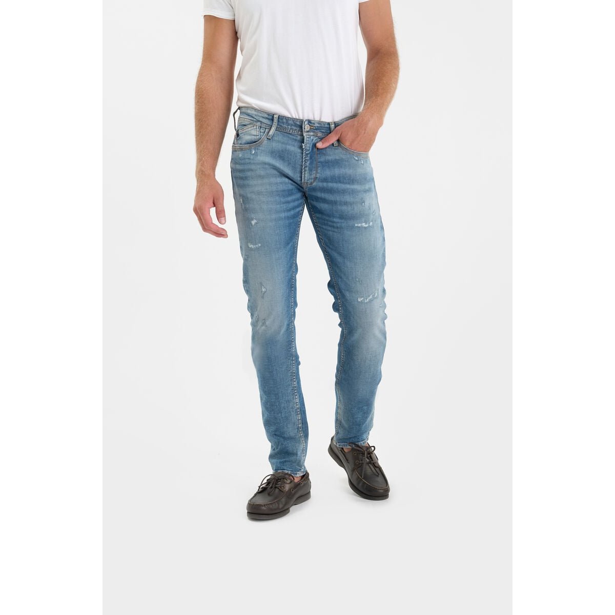 Jeans slim BLUE JOGG 700/11, longueur 34 blue, LE TEMPS DES CERISES