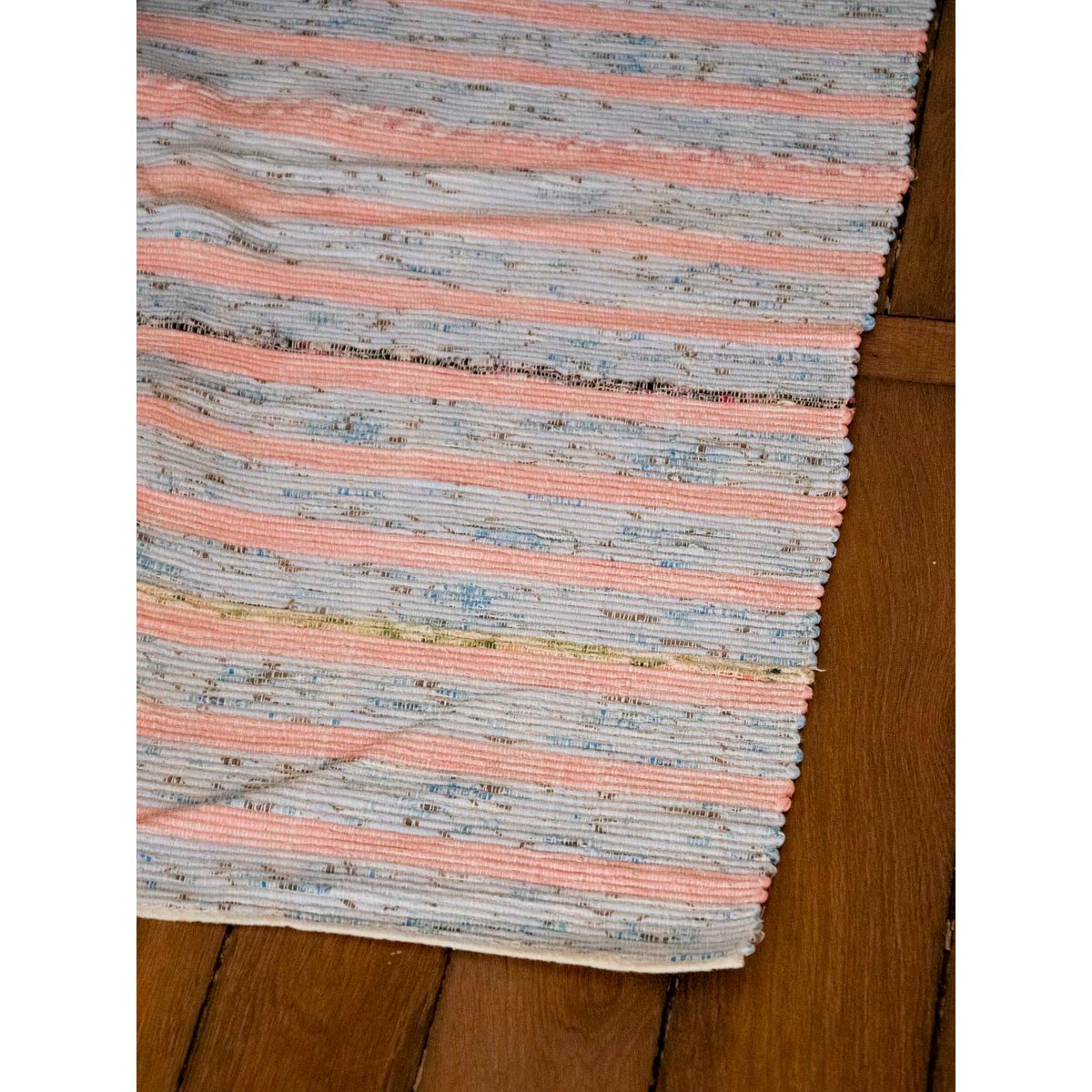 Tapis rose et bleu ciel Olivier N°113 - Bon état rose, DEBONGOUT