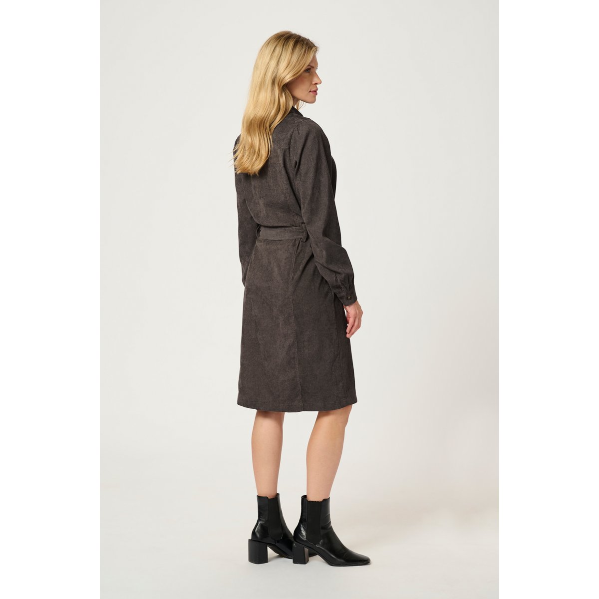 Dress marron major brown c., KAFFE