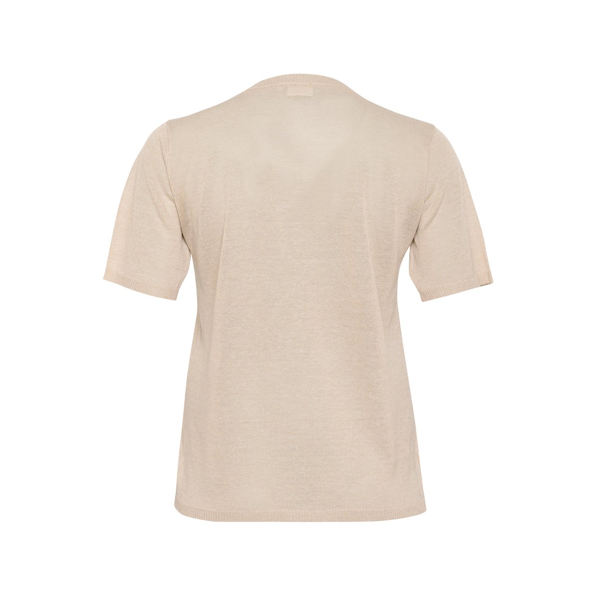Knitted pullover beige feather gray melange, KAFFE CURVE