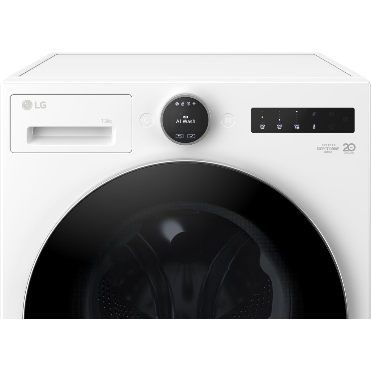 Lave linge hublot F34X71WHST blanc, LG