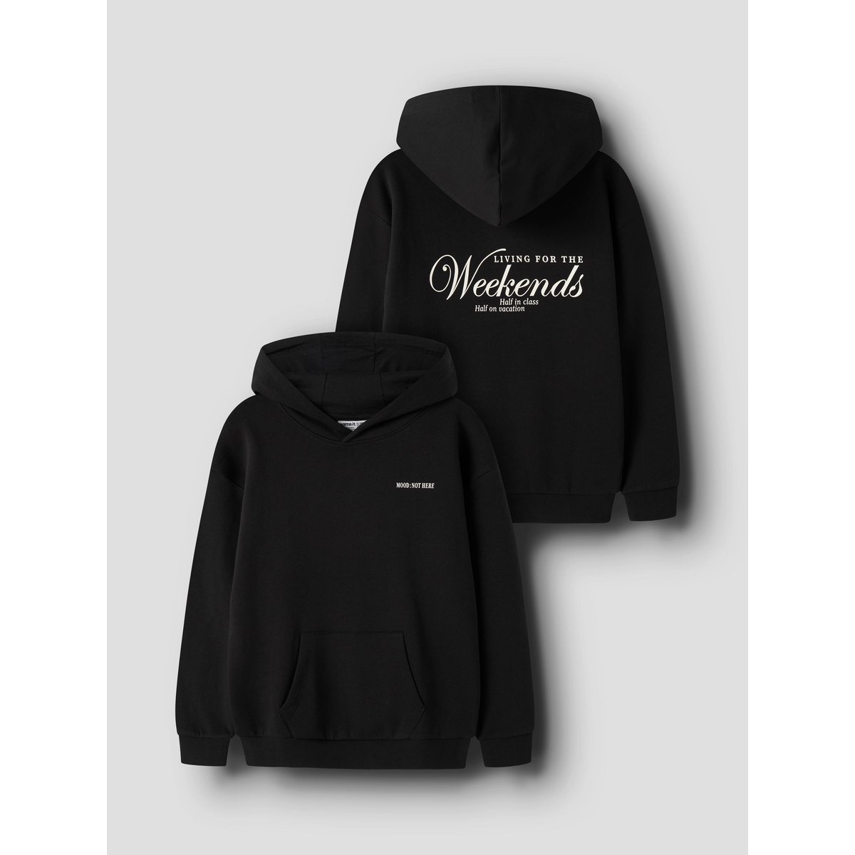 Sweat À Capuche noir - black1, NAME IT