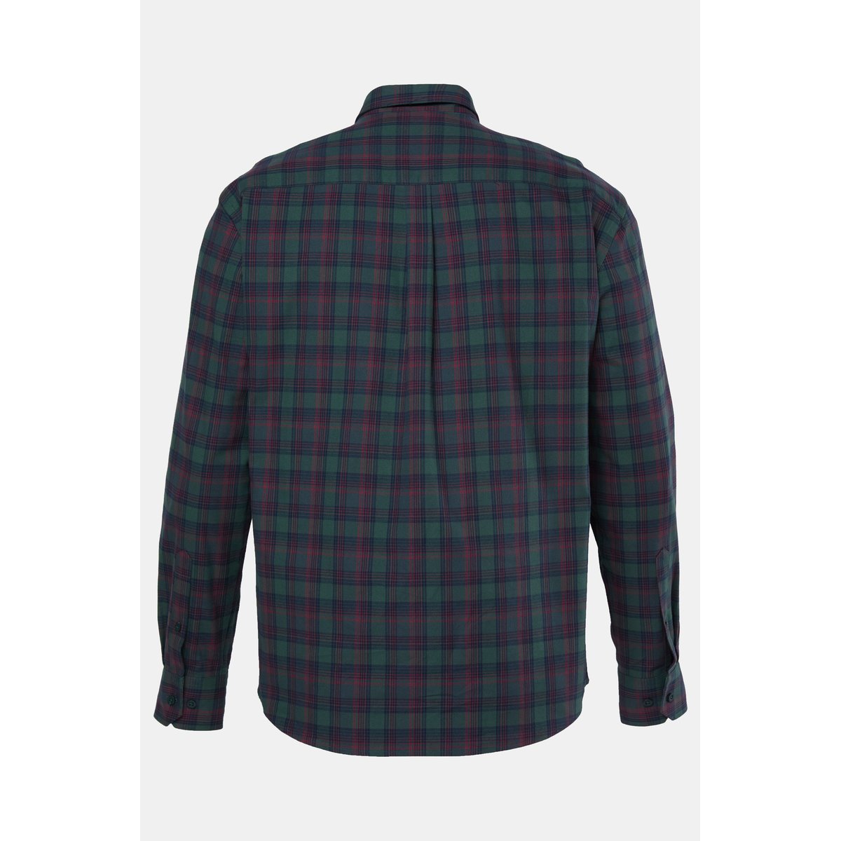 Chemise à carreaux, manches longues vert sapin, JP1880