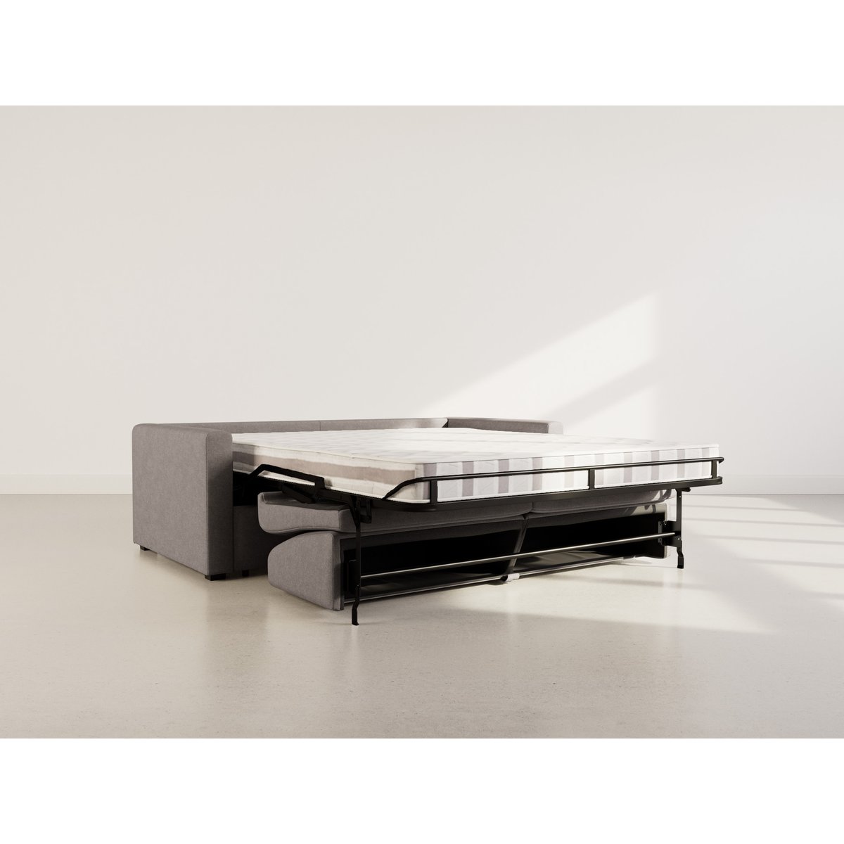 Lit - JULIA gris, BEST MOBILIER