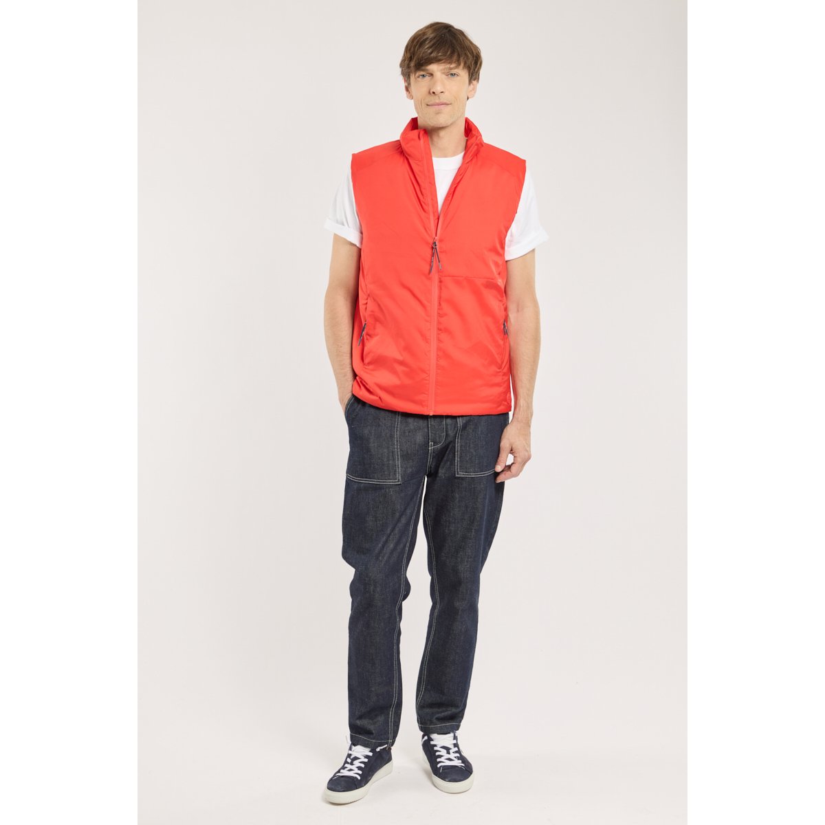Blouson sans manches pompon, ARMOR-LUX