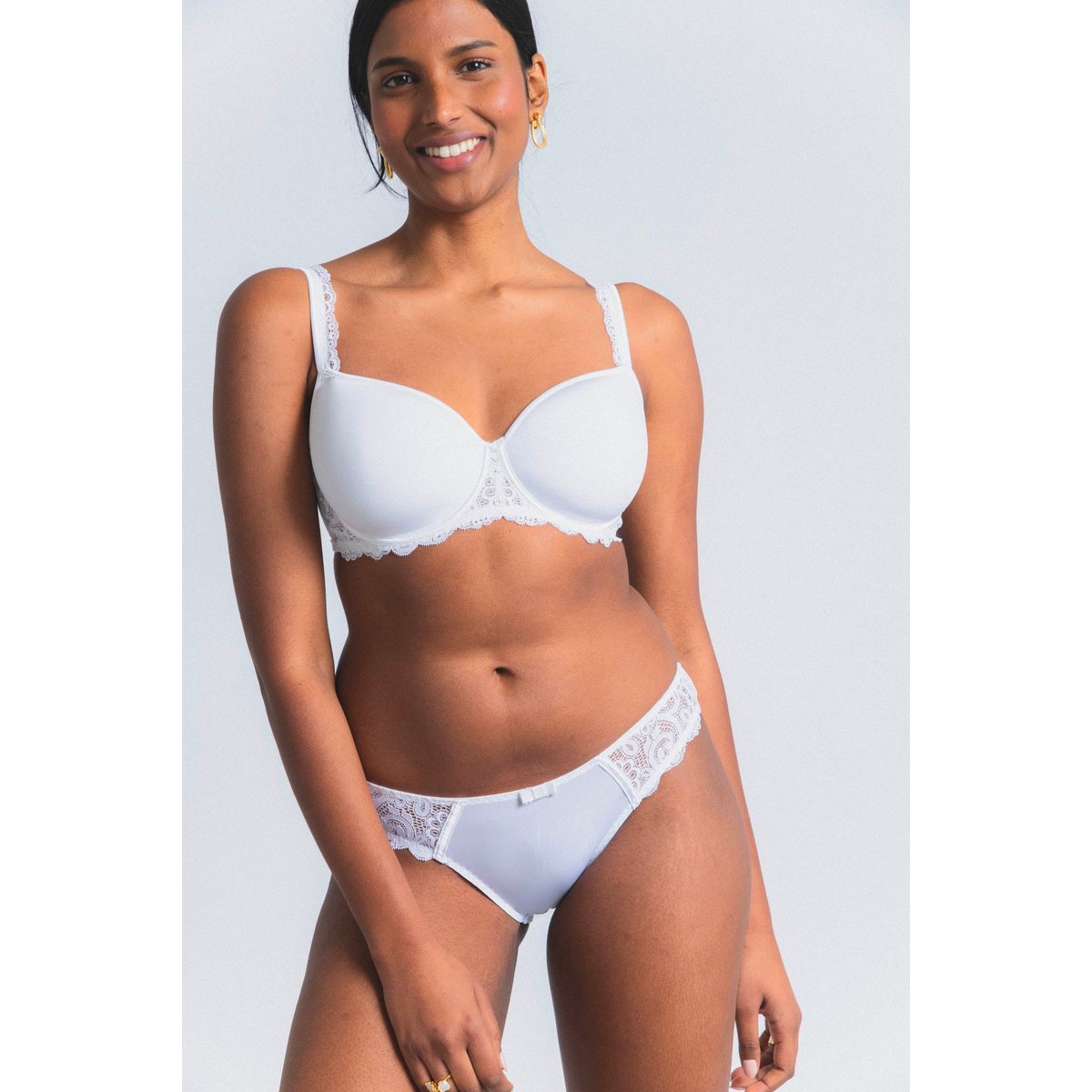 Soutien-gorge spacer en dentelle GABY blanc, MAISON LEJABY