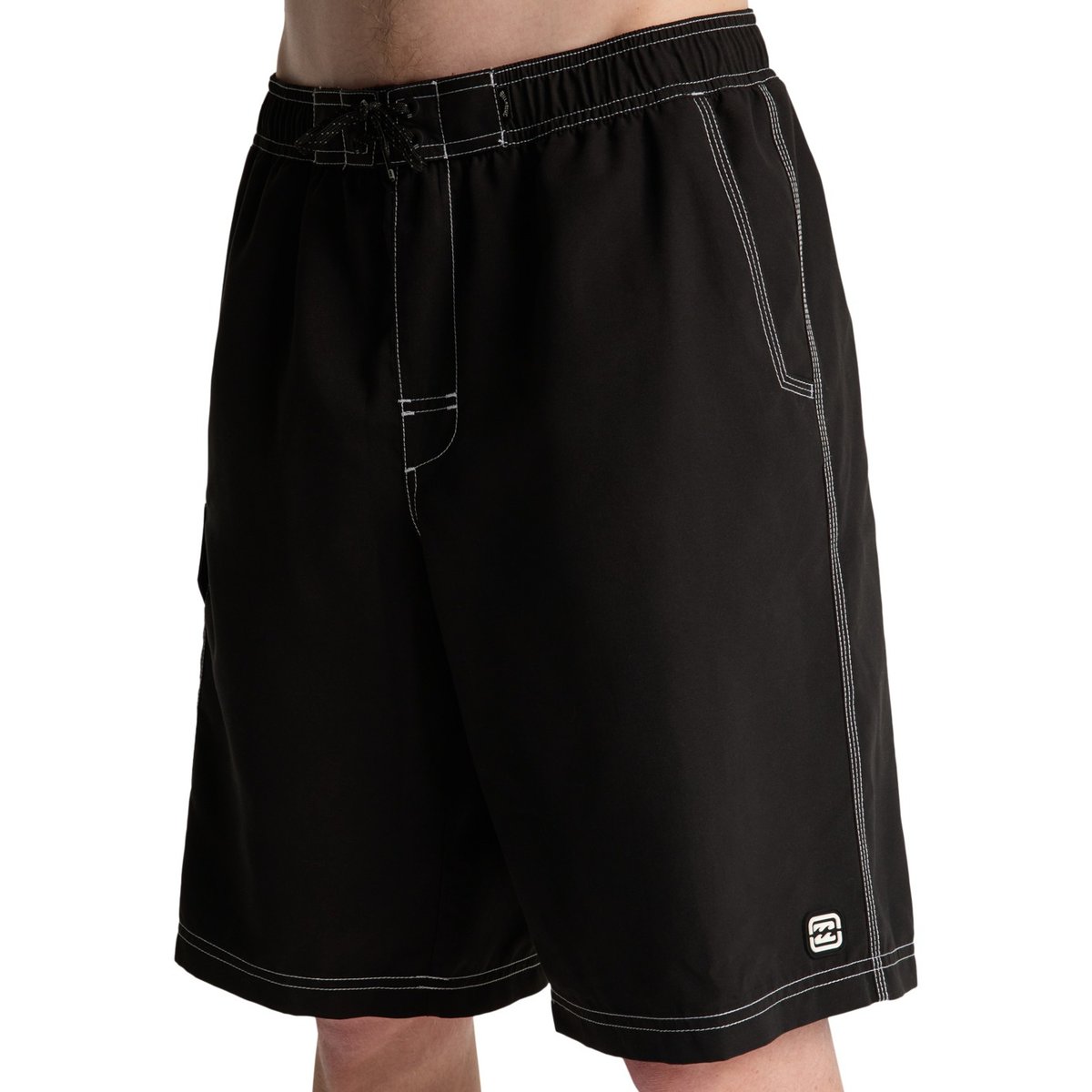 Short de bain THROW ON LAYBACK 19" noir black, BILLABONG