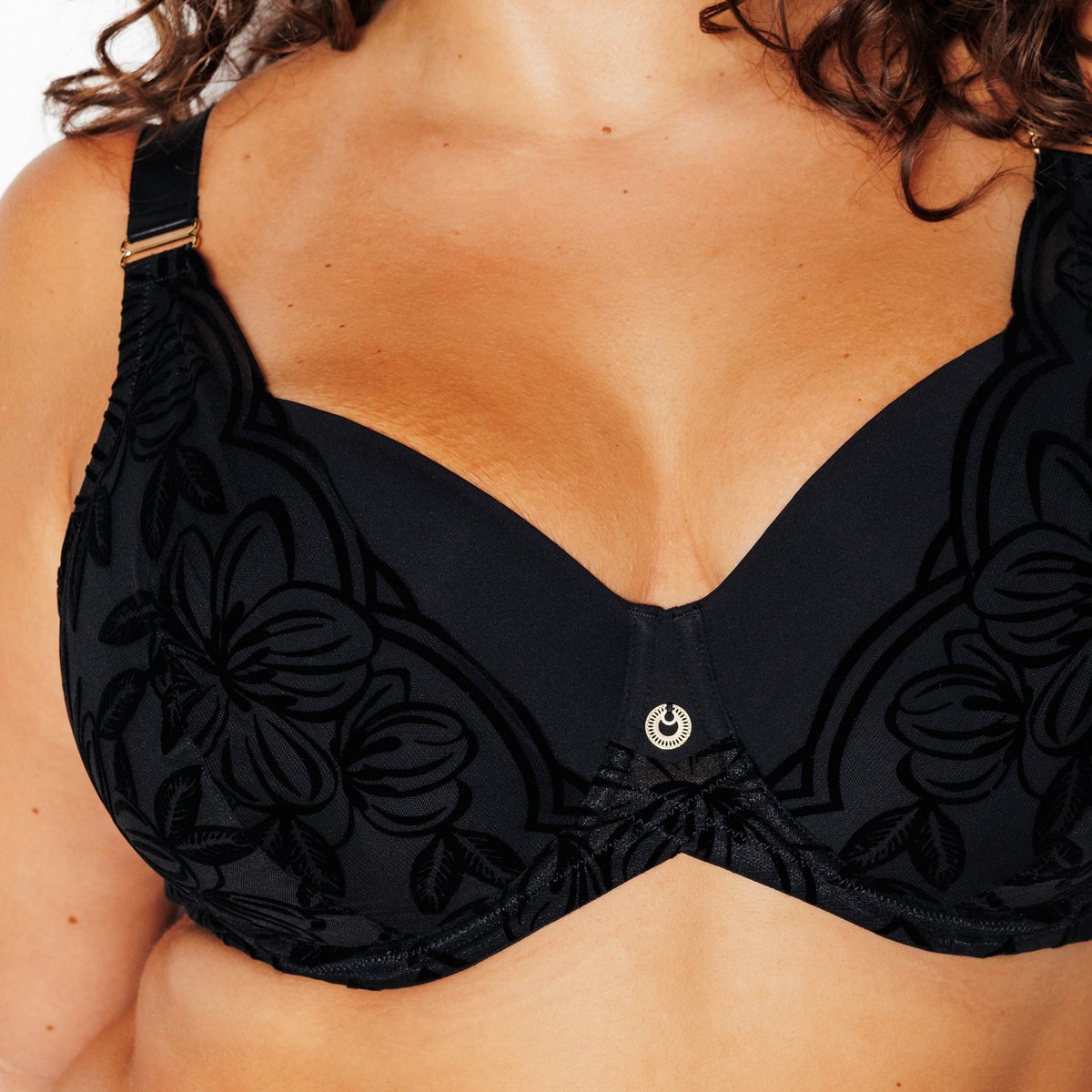 Soutien-gorge ampliforme JOIE noir, ROUGEGORGE LINGERIE