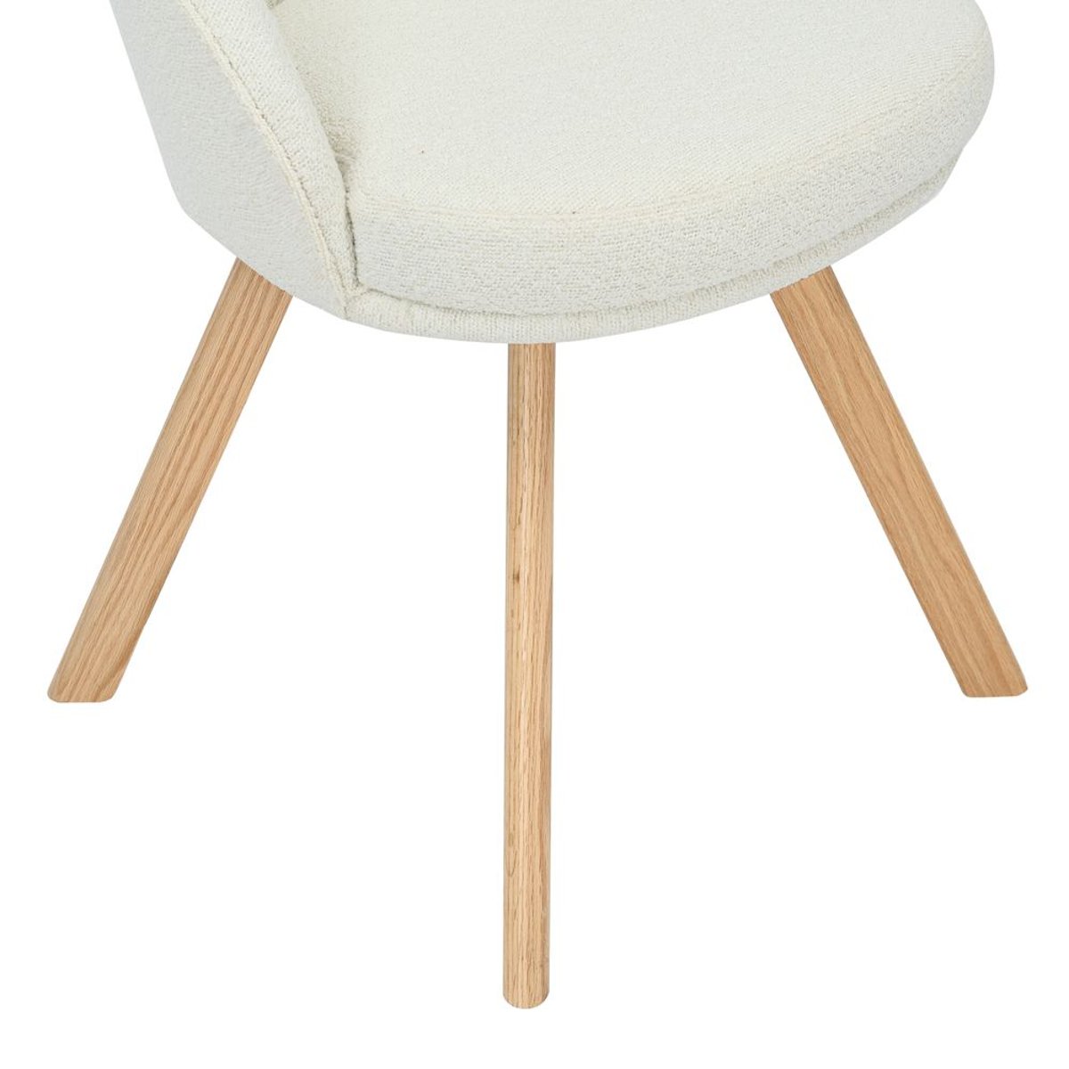 Chaise repas pivotante blanc, ZAGO