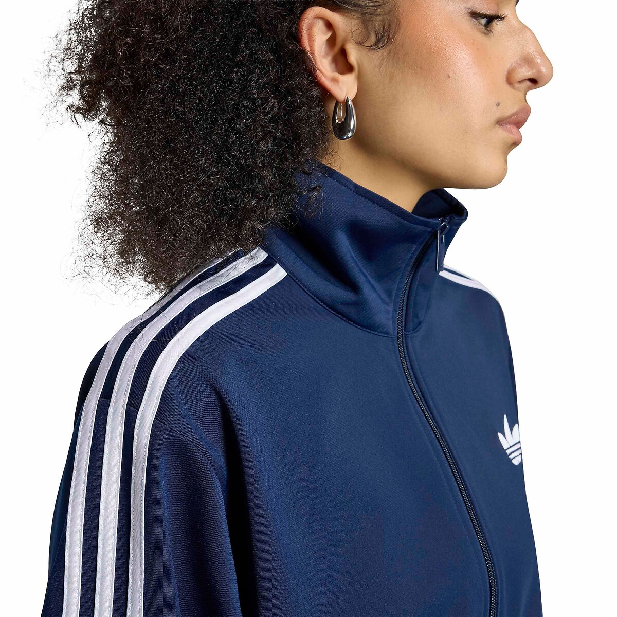 Firebird Loose Fit Zip-Up Jacket navy blue, adidas Originals