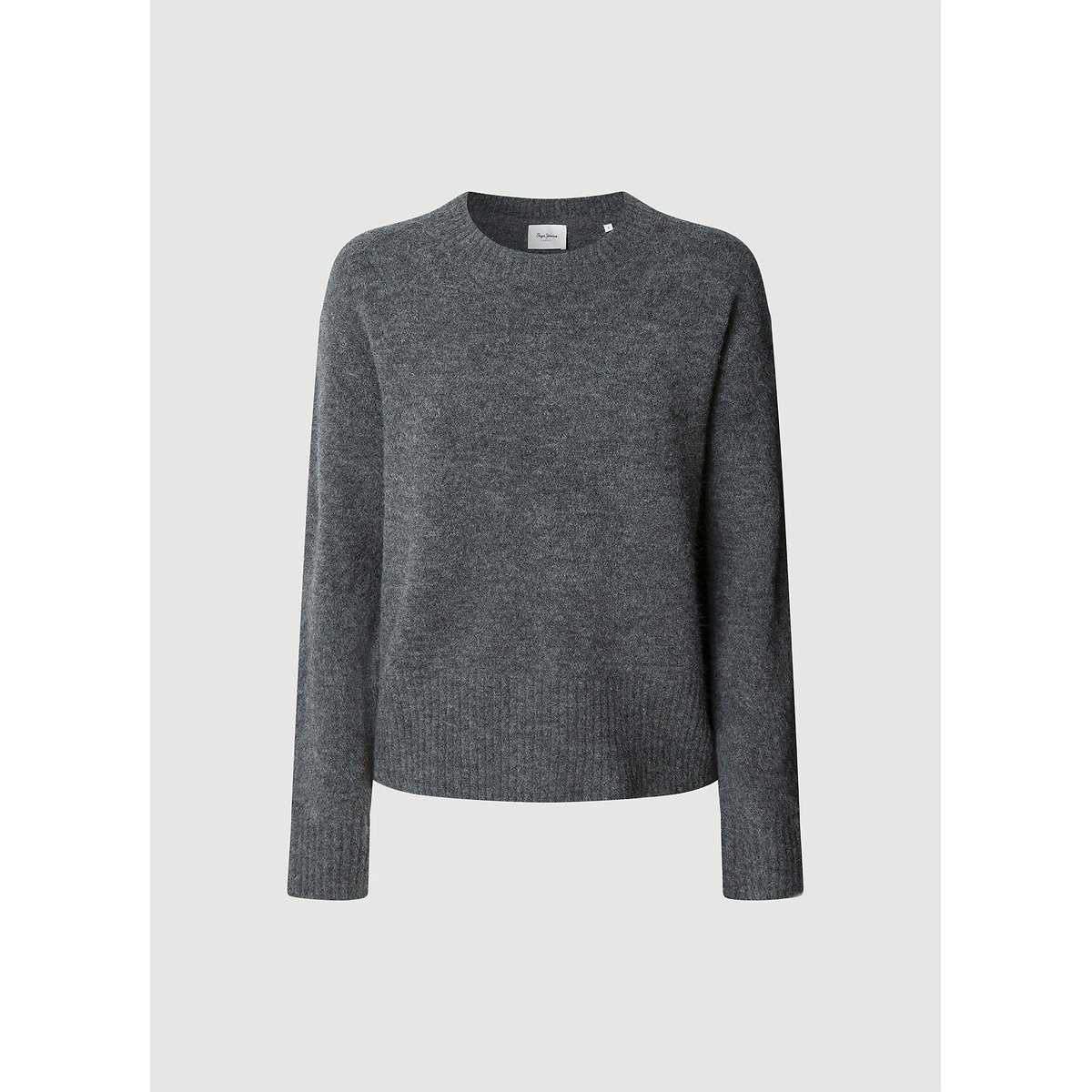 Pull col rond CECIL gris foncé, PEPE JEANS