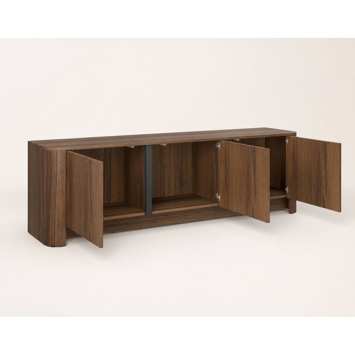 Meuble TV - YOURI effet noyer, BEST MOBILIER