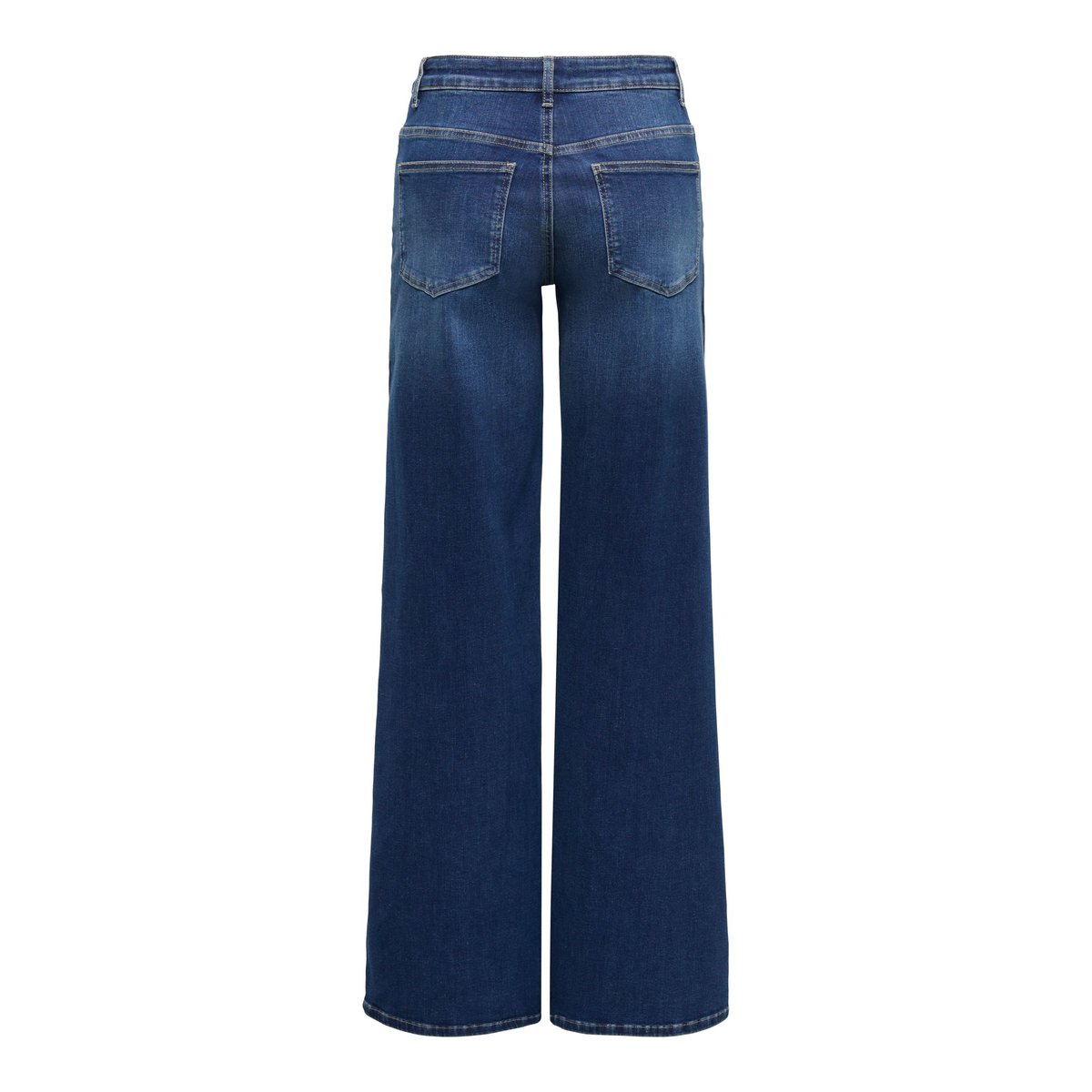 Jean À Jambe Large dark blue denim, ONLY